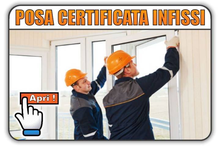 posa certificata infissi Savona finestre